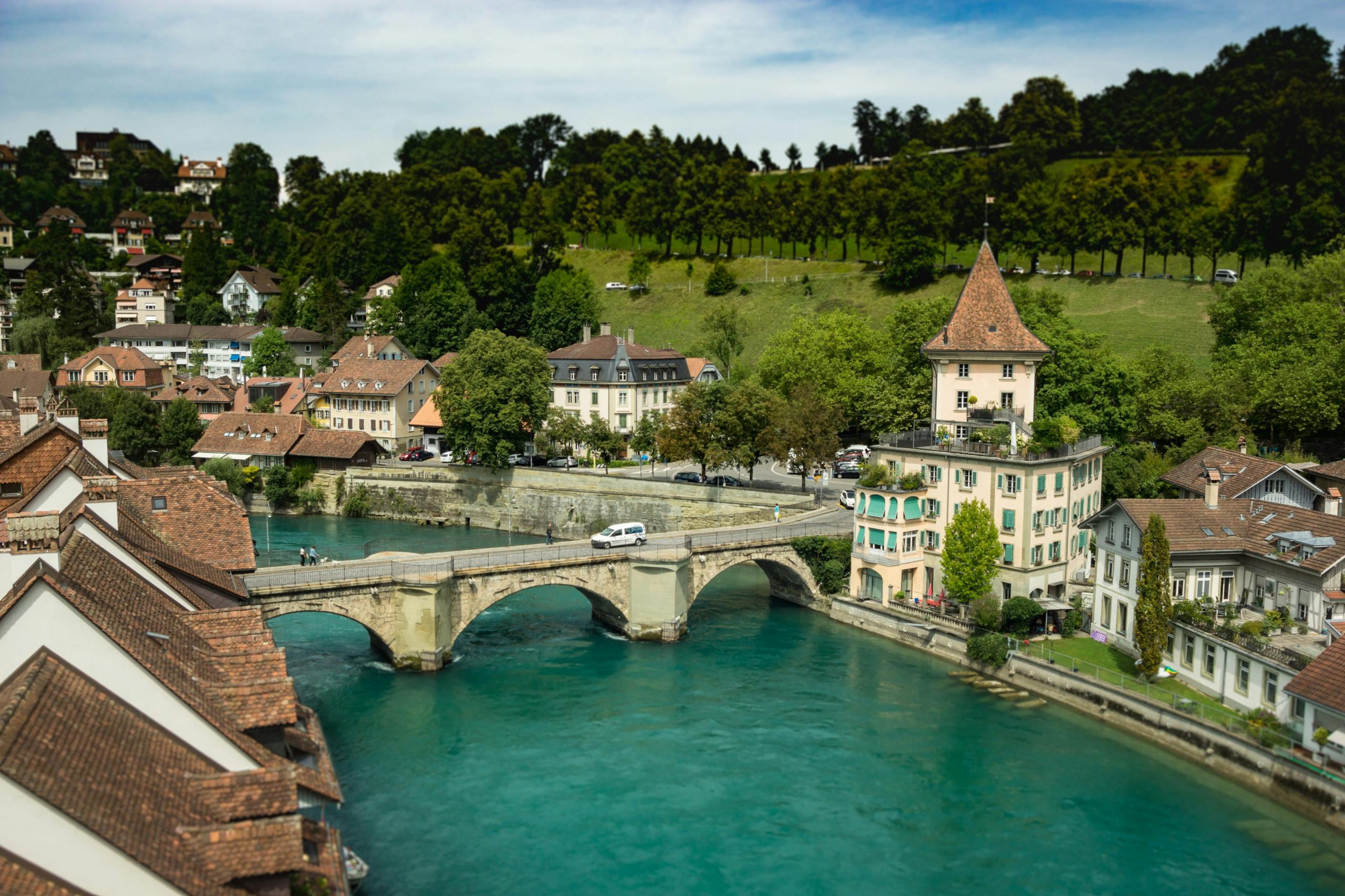 Bern, Switzerland where the Swiss National Science foundation, a client of ChronosHub, is located