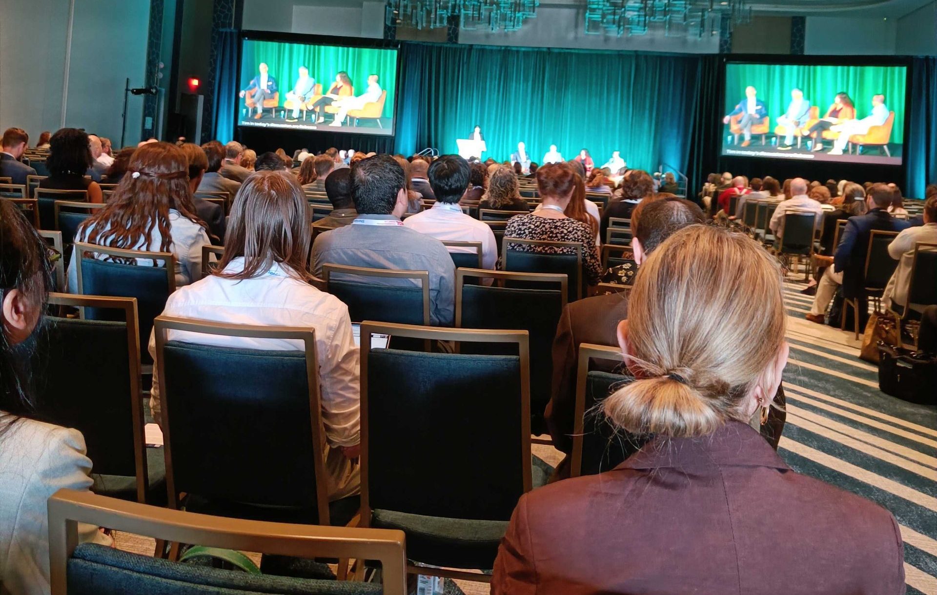 SSP audience watching the plenary presentation